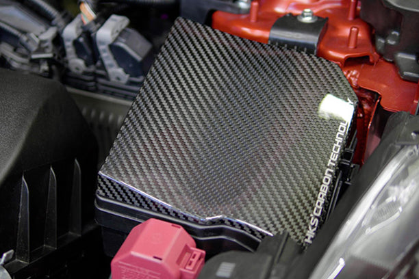 HKS Carbon Fuse Box Cover - GXPA16 G16E-GTS ##213122396