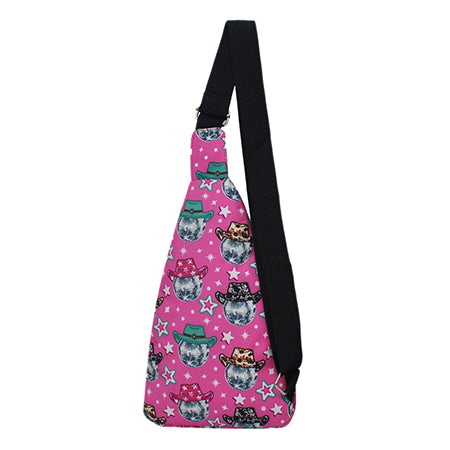 !HOT DEAL! DEAL! Disco Cowgirl NGIL Large Sling Backpack