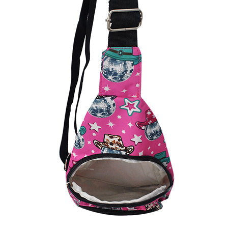 !HOT DEAL! DEAL! Disco Cowgirl NGIL Large Sling Backpack