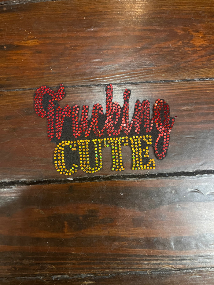 TRUCKING CUTE BLING PATCH