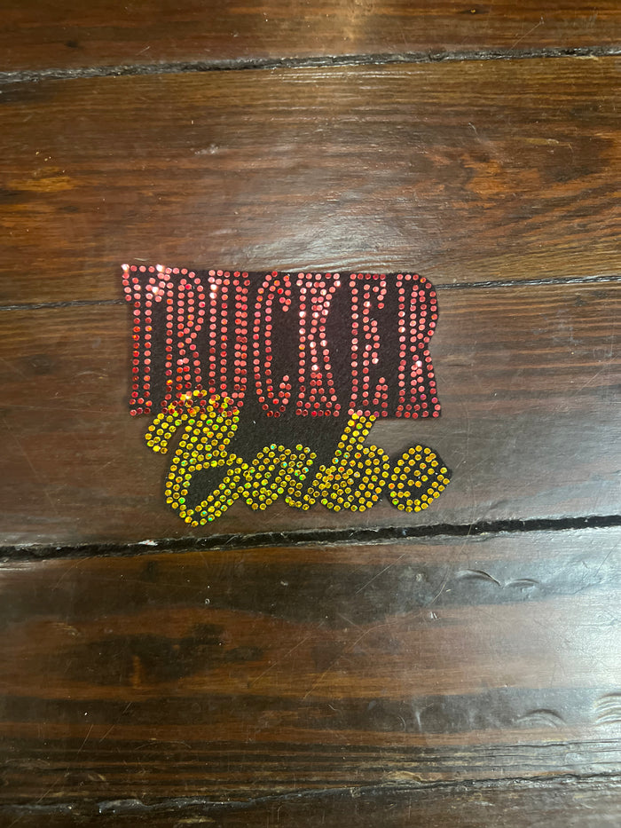 TRUCKER BABE BLING PATCH