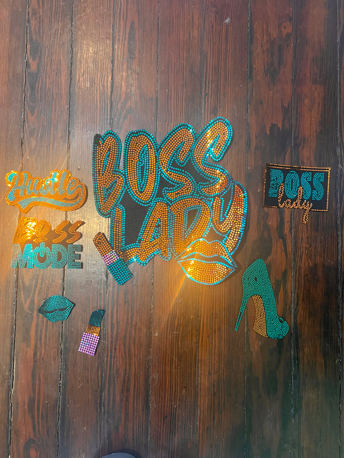 BOSS LADY 7 PATCH SET