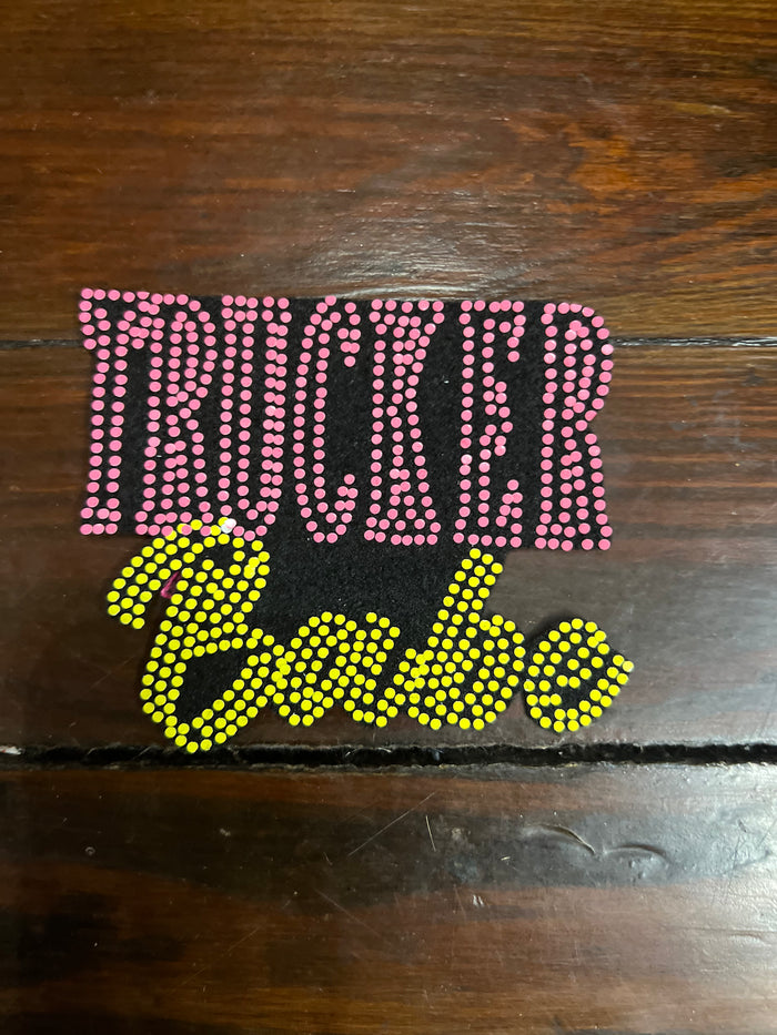 TRUCKER BABE BLING PATCH