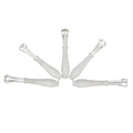 Vintage Imperial Glass Faceted Ends Muddlers | The Hour Shop