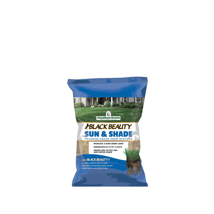 Jonathan Green - Black Beauty® Sun & Shade Grass Seed - 1lb - Hicks Nurseries