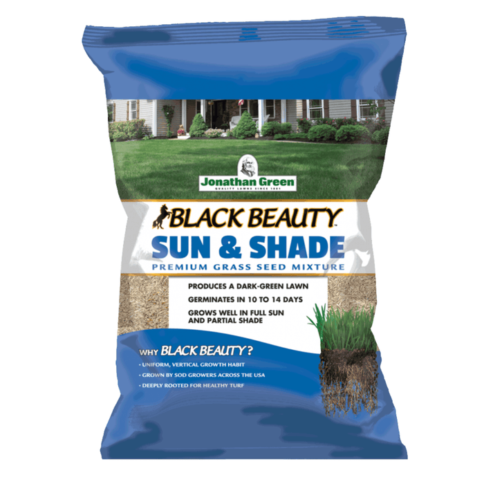 Jonathan Green - Black Beauty® Sun & Shade Grass Seed - 25lb - Hicks Nurseries