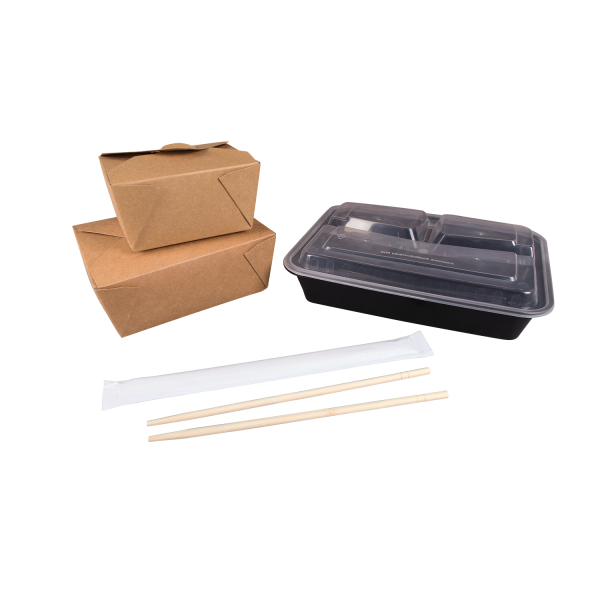 Karat 9" Paper Wrapped Bamboo Chopsticks - White - 1,000 ct