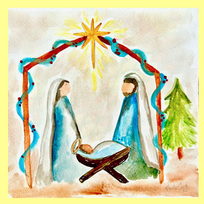 Kristie's Nativity Square Swap