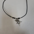 Leather Shark Necklace