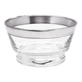 Vintage Libbey Sterling Silver Band Glass Bowl | The Hour