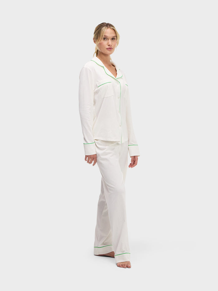 LONG SLEEVE PAJAMA SET: TEE TIME