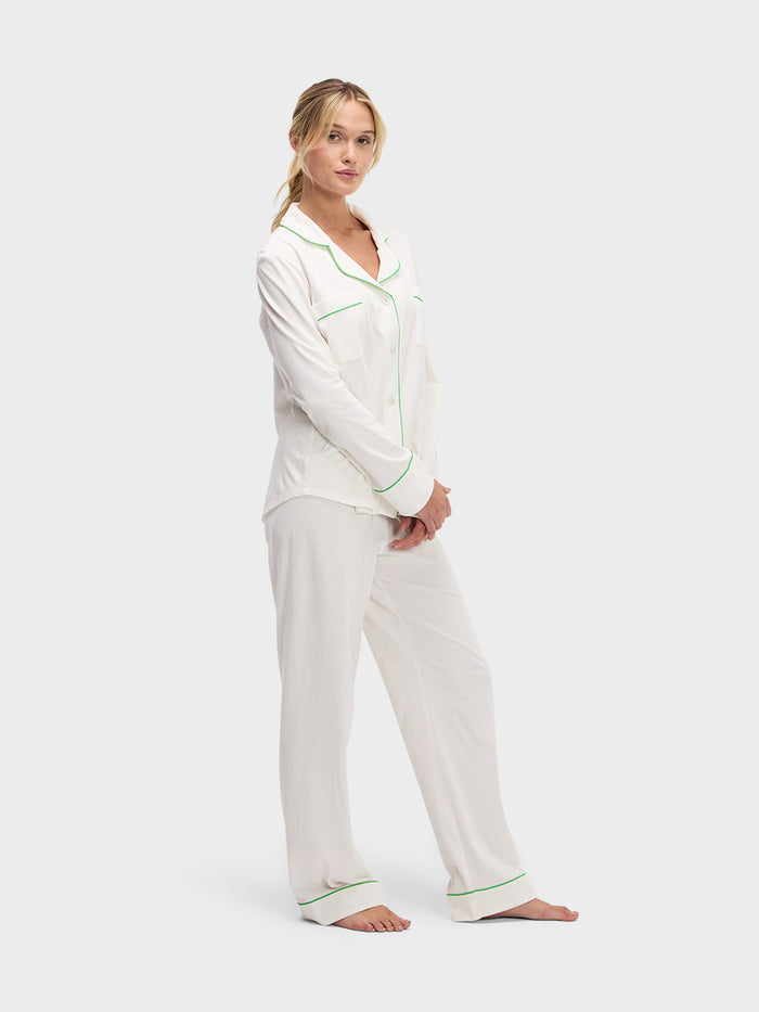 LONG SLEEVE PAJAMA SET: TEE TIME