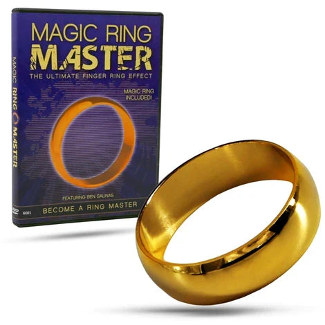 Magic Ring Master Magic DVD - Special Ring Included by Magic Makers