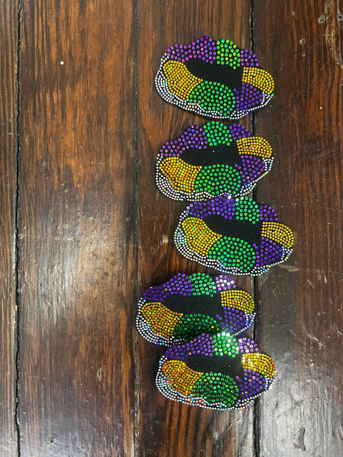 Mardi Gras 5 King Cake Patch Set