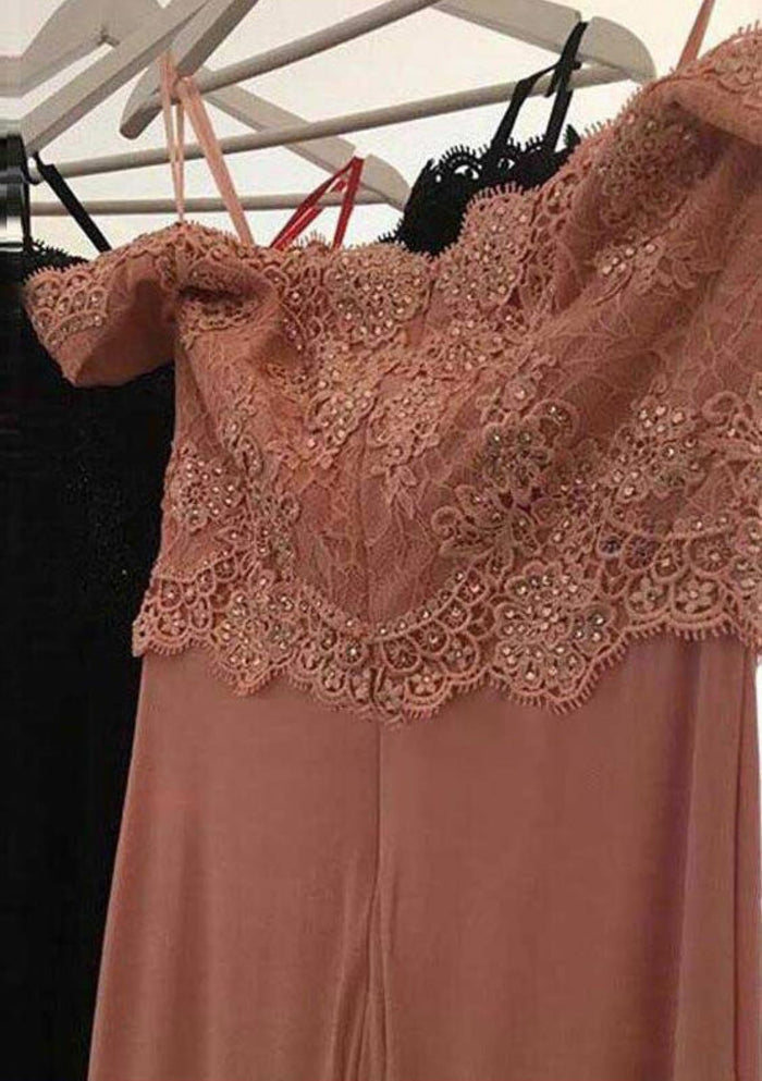 Mermaid Sweetheart Jersey Off Shoulder Bridesmaid Prom Party