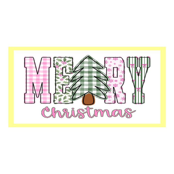Merry Patchwork Christmas Pillow Swap