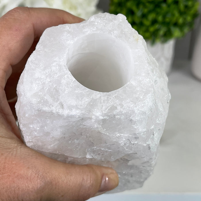 Milky Quartz Crystal Diffuser #3101MLKQ-2