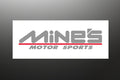 Mine's Reverse Lettering Sticker - Silver ##875191006