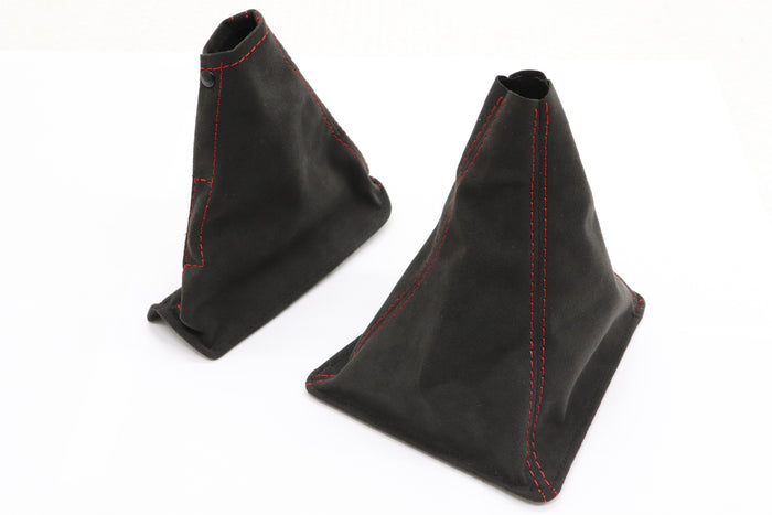 Mine's Shift Boot & Hand Brake Boot Red Stitch - Skyline GT-R BNR32 ##875111019