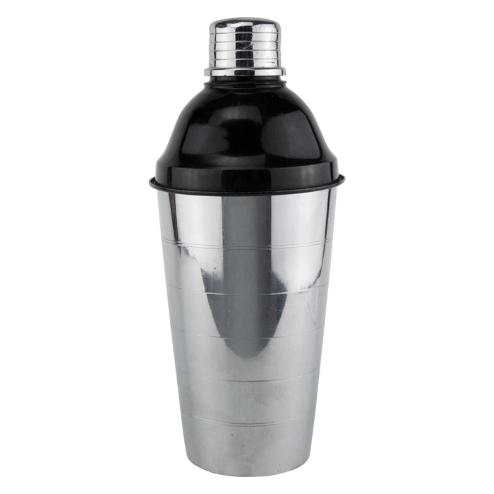Vintage Mirro Aluminum Black Top Cocktail Shaker | The Hour Shop