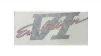 Mitsubishi Trunk Decal Sticker - Lancer Evo 6  CP9A ##868231017