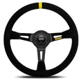 MOMO Steering Wheel MOD.08 Suede/Black Spoke ##872111044 MOMO
