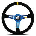 MOMO Steering Wheel MOD.08 Suede/Blue Spoke ##872111045 MOMO