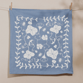 Nasturtium Blueberry Tea Towel