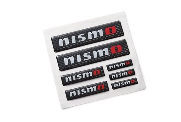 NISMO Carbon Fiber Logo Sticker Set #660192454