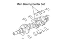 NISMO Metal Main Bearing Center STD3 - Skyline BNR32 BCNR33 BNR34 ##660121171