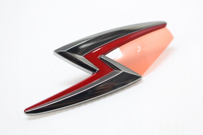 NISSAN Front Hood Emblem Dark Chrome - Silvia S15 #663231409 NISSAN