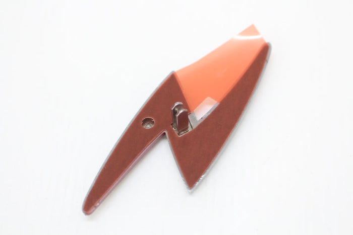 NISSAN Front Hood Emblem Dark Chrome - Silvia S15 #663231409 NISSAN