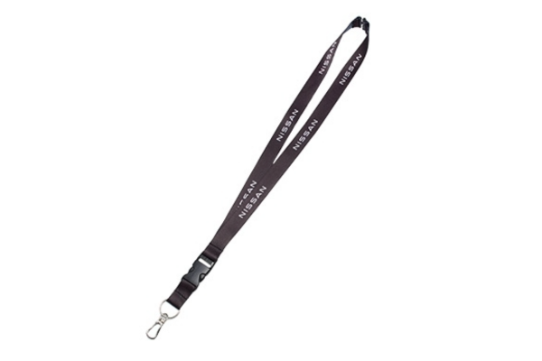 NISSAN Neck Strap - Black/White