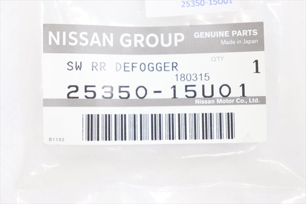 NISSAN Rear Defogger Switch - SKYLINE R33 BCNR33 ##663111664