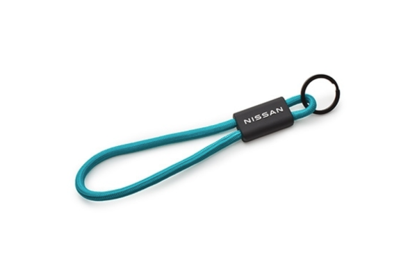 NISSAN Rope Keyring - Turquoise/Black/Purple/Red/Yellow