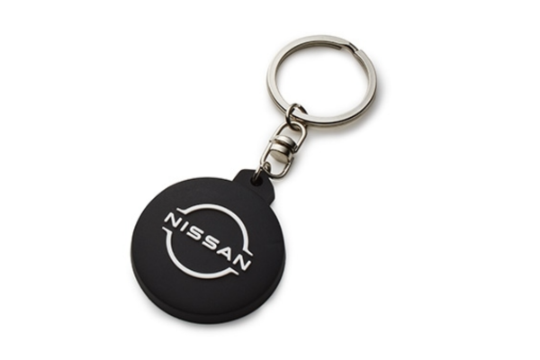 NISSAN Rubber Keyring - Black/Red