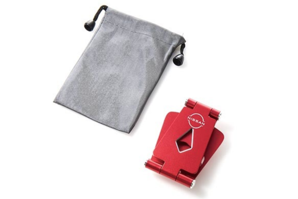 NISSAN Smartphone Stand - Red/Silver
