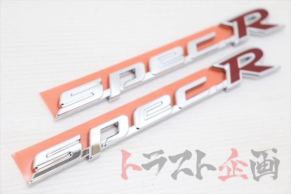 NISSAN Spec R Emblem 2P Set - Silvia S15 #663231425S1 NISSAN