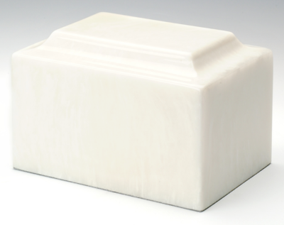 Oversize Classic Onyx Pearl Adult Cremation Urn, 325 Cubic Inches, TSA Approved