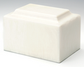 Oversize Classic Onyx Pearl Adult Cremation Urn, 325 Cubic Inches, TSA Approved
