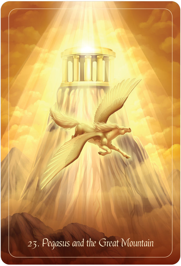 Pegasus Oracle: 30 Cards & Guidebook Set