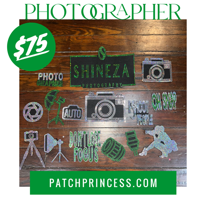 PHOTOGRAPHER 15 PATCH SET