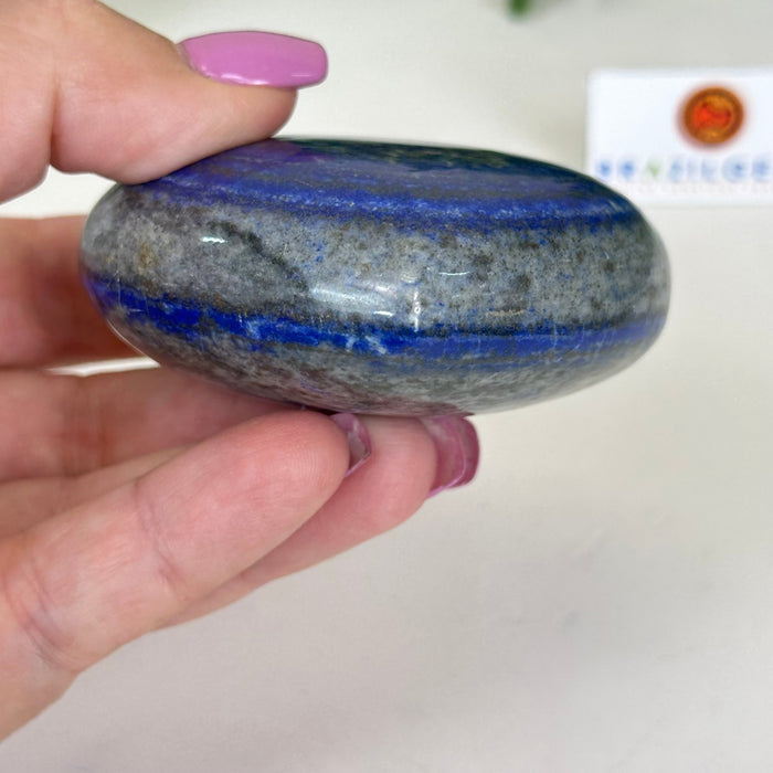 Polished Lapis Lazuli Heart - Shaped Palm Stone 3488LL - 017 - Brazil GemsBrazil GemsPolished Lapis Lazuli Heart - Shaped Palm Stone 3488LL - 017Freeform & Unique Shapes3488LL - 017