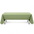 Premium Polyester Rectangle Tablecloth 60"x126" - 220GSM - Sage Green - By TCF Linen