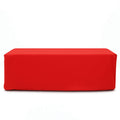 Premium Polyester Rectangle Tablecloth 6ft - 220GSM - Red - By TCF Linen