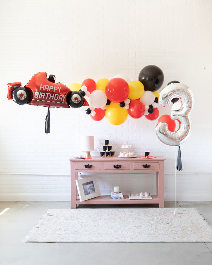 Racecar - Floating Balloon Cloud - 3FT
