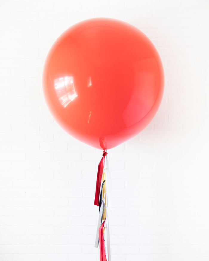 Racecar - Giant Balloon with Tassel