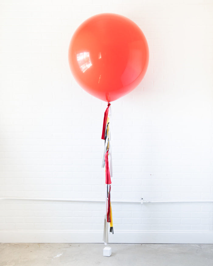 Racecar - Giant Balloon with Tassel