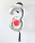 Racecar - Number Balloon Bouquet