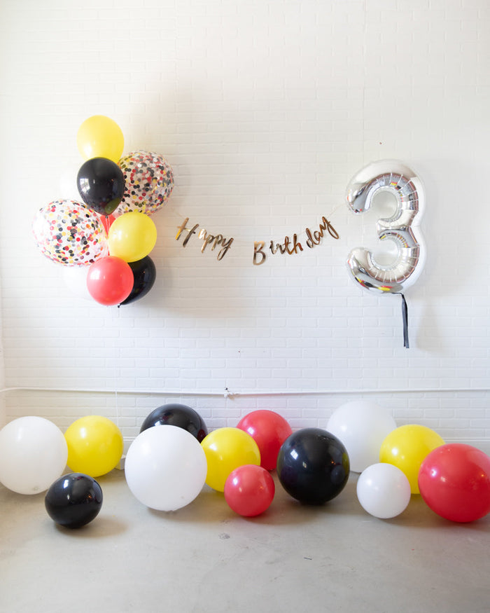 Racecar - Party Set - The Happy Birthday